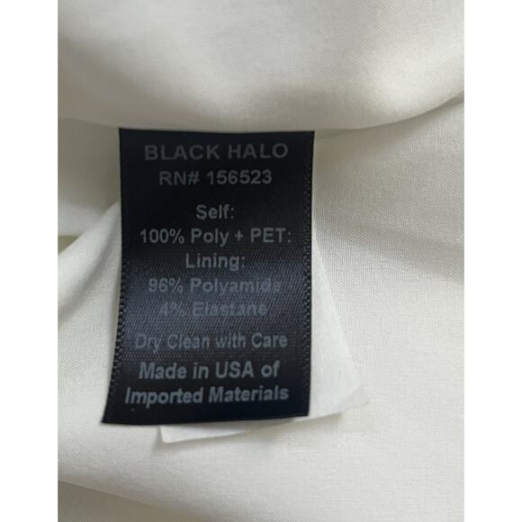 Black Halo EVE by Laurel Berman sequin snakeskin/ animal print dress Sz. 2 NWT - Picture 12 of 12